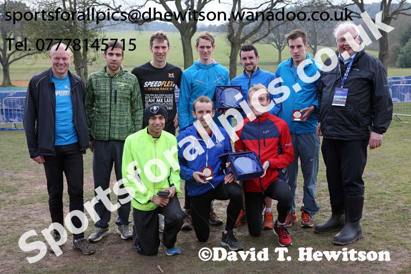 Senior mens 2016 Inter Counties Cross Country Champs. and Cross Challenge Final, Cofton Park, Birmingham. Photo: David T. Hewitson/Sports for All Pics